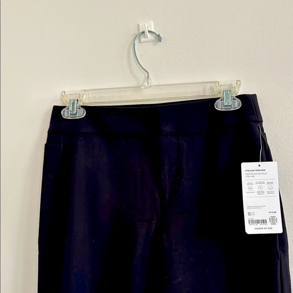 NWT Athleta Black Stellar Trousers size 2P - Picture 7 of 8